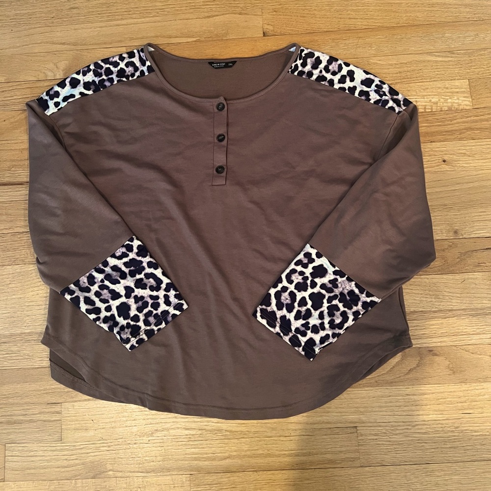 SHEIN Curve top